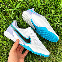 Сороконожки Nike Tiempo Legend 9 Academy TF White/Blue