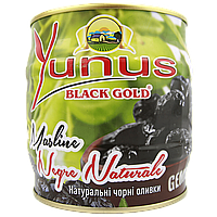 Маслини в'ялені чорне золото ж/б Юнус Yunus black gold 500g 6шт/ящ (Код: 00-00014921)