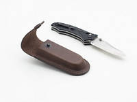 Чехол для раскладного ножа №2 (4х12 см) черый и коричневый