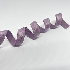 Бретель пильно-бузкова з глянцевою смужечкою 12 мм.