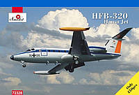 Amodel 72328 Административный Самолет HFB-320 Hansa Jet, Авиакомпания Lufthansa Масштаб 1:72 Пластиковый Набор