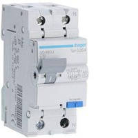 Дифференциальный автоматический выключатель 1+N, 10A, 30 mA, С, 4,5 КА, AC, 2м