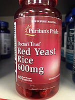 Красный дрожжевой рис Puritan's Pride Red Yeast Rice 600 mg 60 capsules