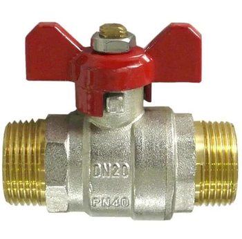 Кран кульовий 3/4" метелик ЗЗ Slovarm