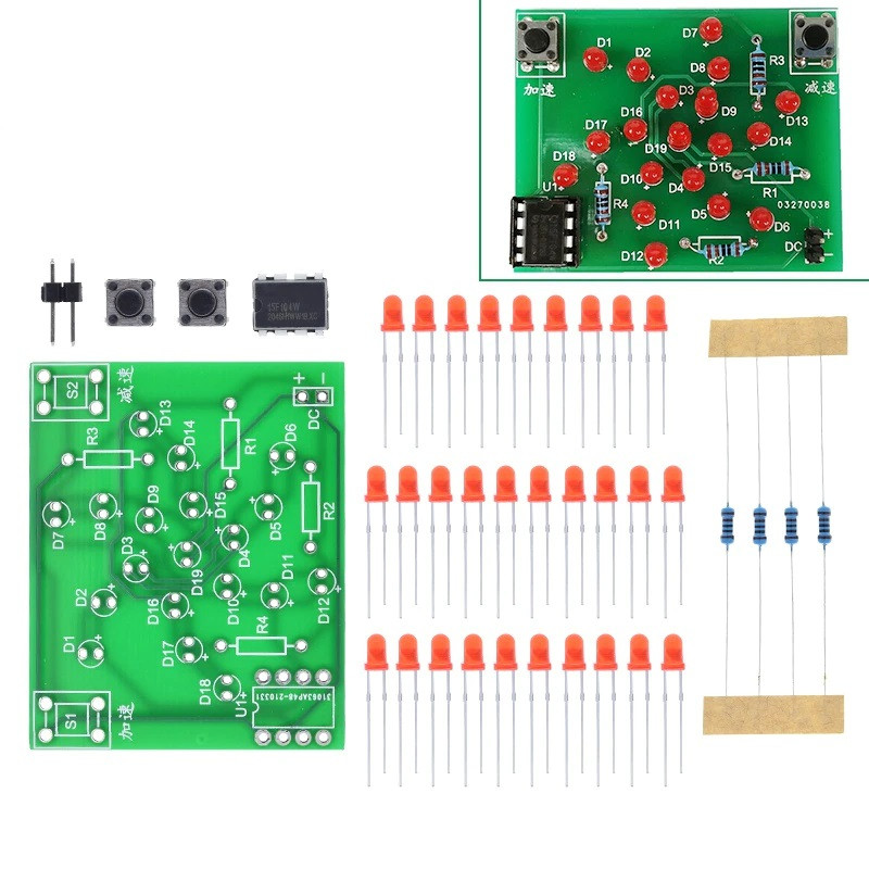 Набір для самостійної збірки "електронний вітряк", dc 5V