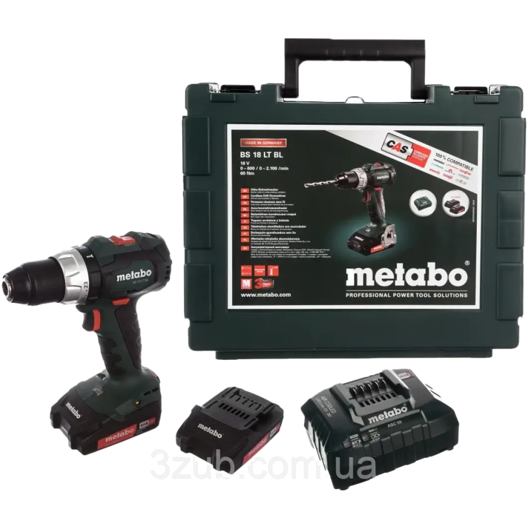 Metabo BS 18 LT BL (602325550) Акумуляторний дриль-шурупокрут