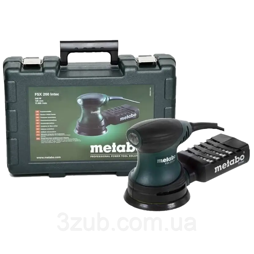 Metabo FSX 200 Intec (609225500) Ексцентрикова шліфмашина