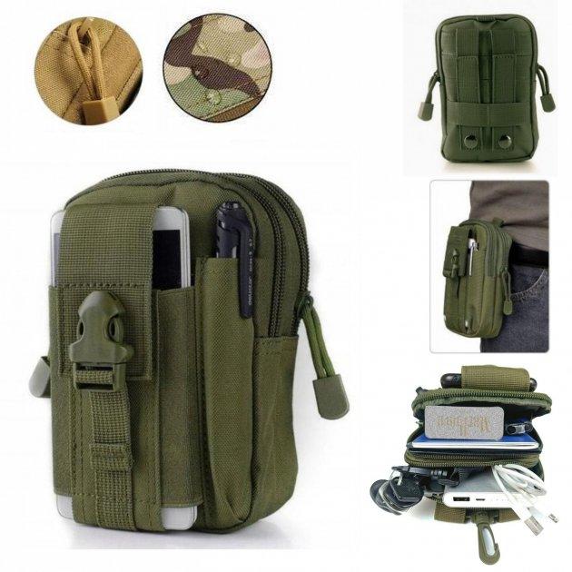 Тактическая Сумка - Подсумок для Телефона, Органайзер Тактический на ...