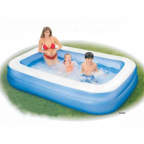 Дитячий надувний басейн Intex 56483 «Сімейний», 262 х 175 х 56 см, фото 1
