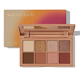 Професійна Палітра тіней для повік Eyeshadows Palette Warm Crush Paese 11g (8in1)