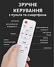 RGB Люстра з Bluetooth колонкою 38 см 60 W Світильник з регулюванням яскравості та блютуз-колонкою, фото 7