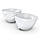 Набір порцелянових піал 58products Tassen Happy & Oh please 200 мл 2 шт Tass12301/TF, фото 4