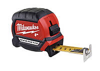 Рулетка магнітна, покоління III, Milwaukee, 8 м