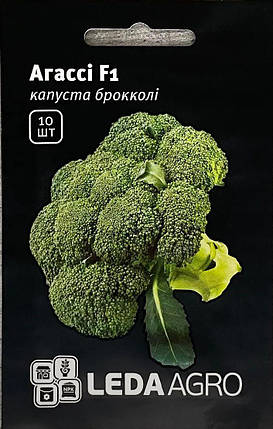 Насіння капусти брокколі Агассі F1 20шт ТМ LEDAAGRO, фото 1