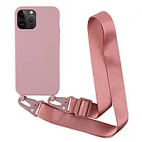 Cord Silicone CASE - Iphone 13 pro - Pink sand