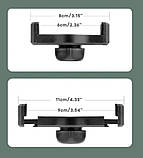 Тримач для телефону на гнучкій ніжці з шарнірним з'єднанням та зовнішнім різьбленням 1/4 для кільцевих ламп, фото 4