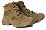 Тактичні берці Койот "SML Boots" WOLForiginal, армійські бежеві зимові черевики на мембрані, фото 4