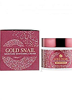 Крем с муцином улитки - Gold Snail Enough Moisture Whitening Cream, 50 мл