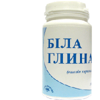 Біла глина (каолін харчовий). Капсули 0.35 г №90, Дана Я