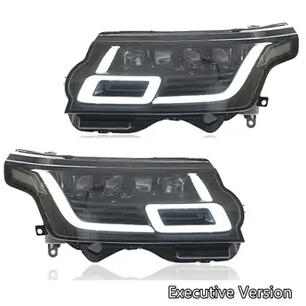 Фари передні LED рестайлінг стиль 2018 для Range Rover L405 Vogue 2013-2017 Ренж Ровер Вог Л405