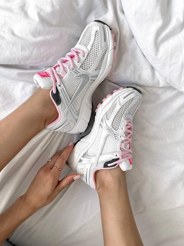 Женские кроссовки Nike Zoom Vomero 5 520 Pack White Pink FN3695-001 - фото 5 - id-p1937594593