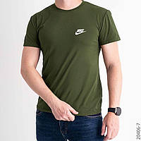 Футболка мужская цвет олива с принтом Nike размер 52