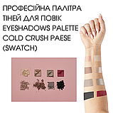 Професійна Палітра тіней для повік Eyeshadows Palette Warm Crush Paese 11 g (8in1), фото 2