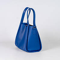 Жіноча сумка з косметичкою 2в1 у 6-и кольорах. Синій.