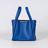 Жіноча сумка з косметичкою 2в1 у 6-и кольорах. Синій., фото 2