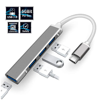 USB Type-C Hub, станція док-станція Hub, розгалужувач USB C Краща ціна + Подарунок