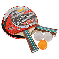 Набор для настольного тенниса 2 ракетки 3 мяча CIMA MT-8500D: Gsport