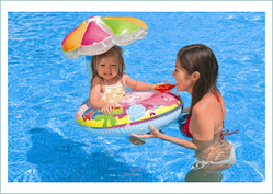 Круг для плавання із сидінням Intex 112х64 см (56583)