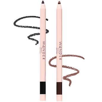 Набір олівців для очей Wander Beauty Skyliner Automatic Gel Eyeliner Duo Jet Black and Tan Lines 2 x 0.5 г