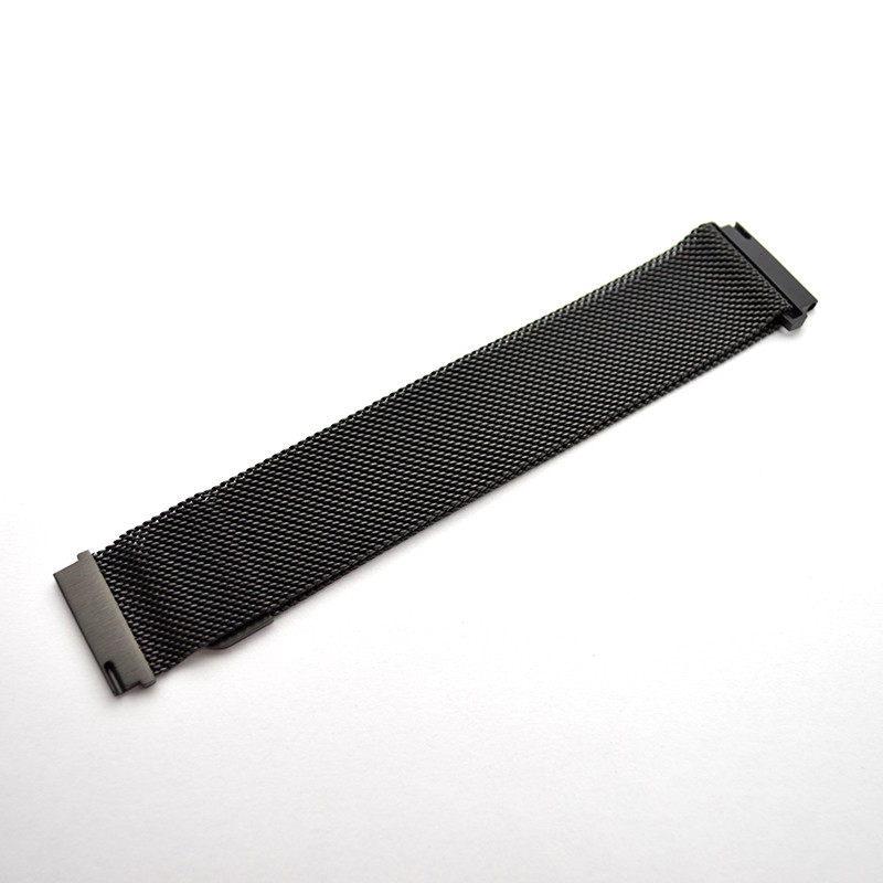 Ремінець до Xiaomi Amazfit Bip/Samsung 22mm Milanese Design Black, фото 1