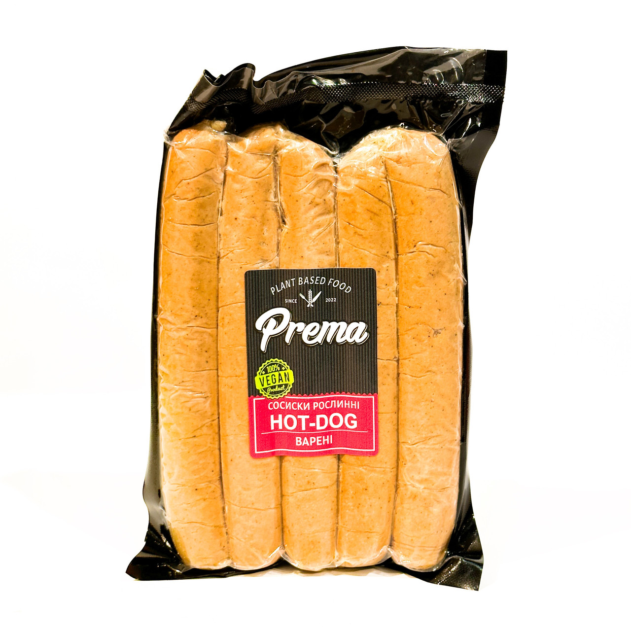 Сосиски рослинні hot-dog 380г Prema