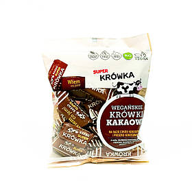 Цукерки без глютену та лактози з какао 150г Super Krowka