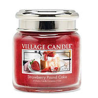 Свеча Village Candle "Клубничный пирог" 92 г (AM4030109)