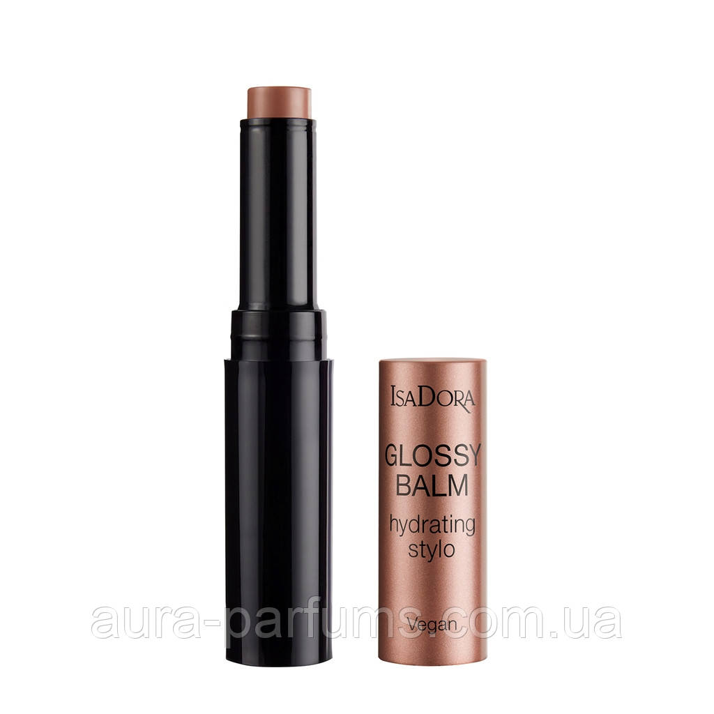 Зволожуючий кремовий бальзам-блиск для губ IsaDora Glossy Balm Hydrating Stylo