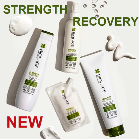 Лінія Biolage Strength Recovery – регенерація та зміцнення пошкодженого волосся