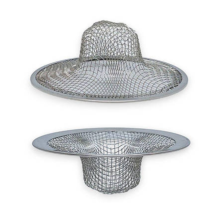 Сіточка уловлювач у раковину нержавійка d-7 см, фото 1