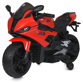 Мотоцикл дитячий Bambi Racer (2 мотори 45W, акум 12V12AH, музика, світло, MP3, USB, EVA) M 5036EL-3 Червоний