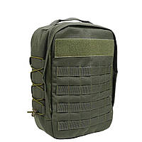 Штурмовой рюкзак навесной штурмовой рюкзак хаки военный штурмовой рюкзак на плитоноску 10 литров