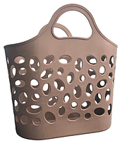 Корзина з ручками, овальна 18л, м'яка