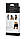 Міні-спідниця Glossy з матеріалу Wetlook, чорний, фото 3