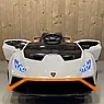 Дитячий електромобіль для дрифту Lamborghini Huracan M 5034 з пультом для дітей 3-8 років білий, фото 10