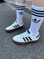 Женские супер легкие стильные кроссовки Adidas x Ivy Park Sleek 72 White Brown , белые