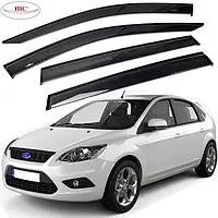 Вітровики, дефлектори вікон Ford Focus 2004-2010 Sed/HB (HIC)