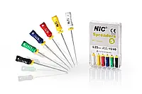 Ручные эндодонтические файлы NIC NiTi Spreaders 25, 25