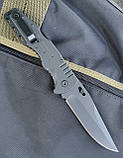Уцінка. Ніж складний SOG Salute 8Cr13MoV, 21см, back lock, G10 black, фото 5