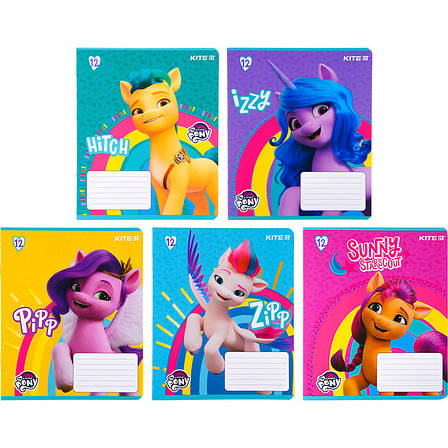 Зошит шкільний Kite My Little Pony LP22-234, 12 аркушів, лінія, фото 2
